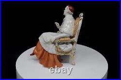 Schierholz Porcelain Figurine of Cardinal/Pope Sitting in Chair POPE INNOCENT X