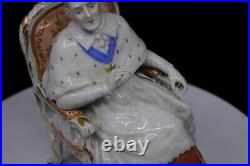 Schierholz Porcelain Figurine of Cardinal/Pope Sitting in Chair POPE INNOCENT X