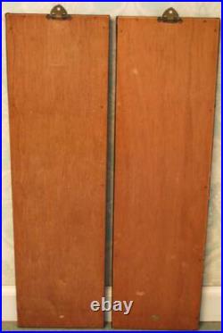 Set 2 CDGC Japan HAND PAINTED QUAIL BIRDS ART TILES Framed Porcelain SIGNED