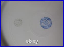 Set Of 4 Limoges Game Bird Plates Handpainted 9 1/4 Scalloped Gold Edges