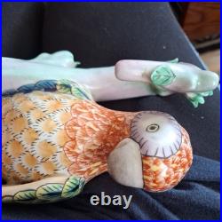 Set of 2 Vintage Parrot on Branches