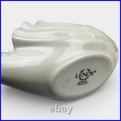 Set of 5 Lenox Swan Candy Trinket Dish Porcelain 24K Gold Trim Hand Decorated