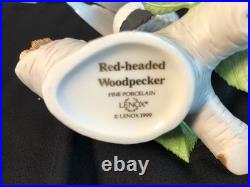 Set of 6 Lenox Porcelain Bird Figurines from the Garden Birds Collection