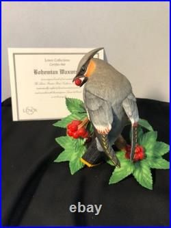 Set of 6 Lenox Porcelain Bird Figurines from the Garden Birds Collection