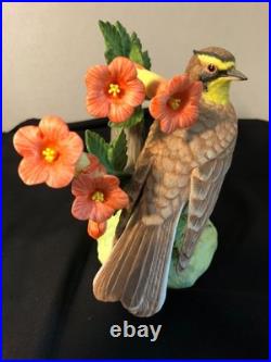 Set of 6 Lenox Porcelain Bird Figurines from the Garden Birds Collection