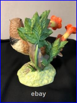 Set of 6 Lenox Porcelain Bird Figurines from the Garden Birds Collection