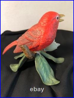 Set of 6 Lenox Porcelain Bird Figurines from the Garden Birds Collection