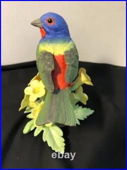 Set of 6 Lenox Porcelain Bird Figurines from the Garden Birds Collection