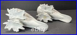 Set of Boehm 8½ Tall Porcelain Tumbler Pigeons Birds 416