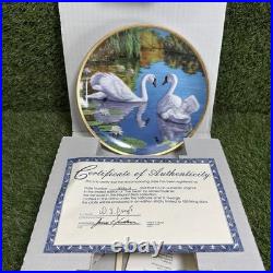 The Elegant Birds Series by James Faulkner Complete Set of 6 W. S. George Plates