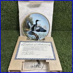 The Elegant Birds Series by James Faulkner Complete Set of 6 W. S. George Plates