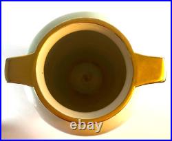 VTG/Antique Art Deco Porcelain Vase/Hand Painted Bird/Gold Trim/Japan/EUC