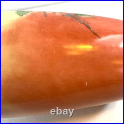 VTG/Antique Art Deco Porcelain Vase/Hand Painted Bird/Gold Trim/Japan/EUC