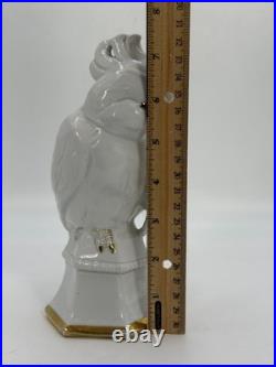 VTG Carl Scheidig Germany Porcelain Cockatoo Bird Figurine RARE