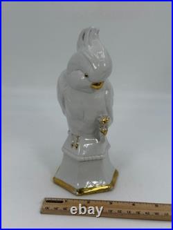 VTG Carl Scheidig Germany Porcelain Cockatoo Bird Figurine RARE