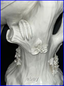 VTG Italian Porcelain for Paul Hanson HOOPOE BIRD Figurine 12 3/4 Ivory Glaze