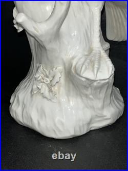 VTG Italian Porcelain for Paul Hanson HOOPOE BIRD Figurine 12 3/4 Ivory Glaze