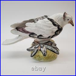 VTG Mottahedeh Porcelain Bird Figurine #S. 6351 Italy Hand-Painted Regency 13
