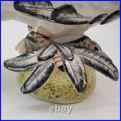 VTG Mottahedeh Porcelain Bird Figurine #S. 6351 Italy Hand-Painted Regency 13