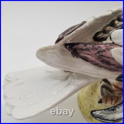 VTG Mottahedeh Porcelain Bird Figurine #S. 6351 Italy Hand-Painted Regency 13