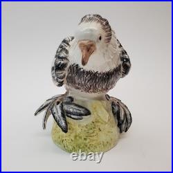 VTG Mottahedeh Porcelain Bird Figurine #S. 6351 Italy Hand-Painted Regency 13
