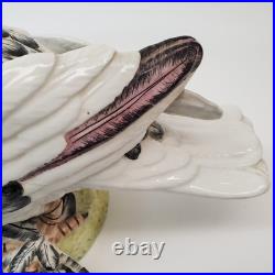 VTG Mottahedeh Porcelain Bird Figurine #S. 6351 Italy Hand-Painted Regency 13