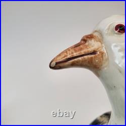 VTG Mottahedeh Porcelain Bird Figurine #S. 6351 Italy Hand-Painted Regency 13