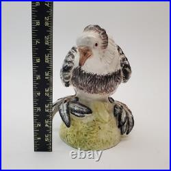 VTG Mottahedeh Porcelain Bird Figurine #S. 6351 Italy Hand-Painted Regency 13
