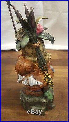VeryRARE Wetland Bird Hunter porcelain figurine statue by James Christensen #797