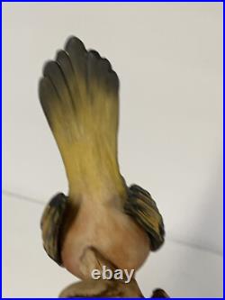 Vier Tasca Capodimonte Porcelain Bird Sculpture RARE