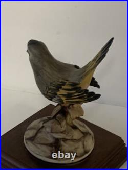 Vier Tasca Capodimonte Porcelain Bird Sculpture RARE