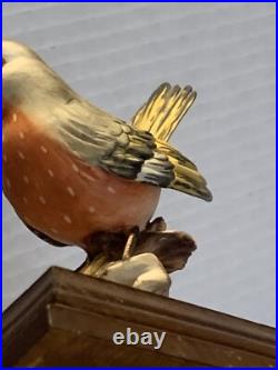 Vier Tasca Capodimonte Porcelain Bird Sculpture RARE