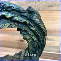 VintageMontecelina Collection Porcelain Resin Pruning Peacock RARE