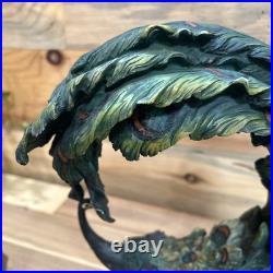 VintageMontecelina Collection Porcelain Resin Pruning Peacock RARE