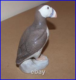 Vintage 1966 Bing & Grondahl B&G Porcelain Figurine Puffin Bird S Jespersen 6.3