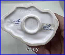 Vintage 1977 Goebel W Germany Hand Painted White Stork Figurine 6.5