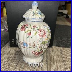 Vintage A. ZEN Nove VIETATA NOVE ITALIAN Hand Painted Lidded Jar RARE