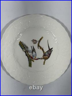 Vintage Alfred Meakin Made In England 12 Porcelain Bird Plates 8.5 Assorted