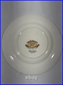 Vintage Alfred Meakin Made In England 12 Porcelain Bird Plates 8.5 Assorted