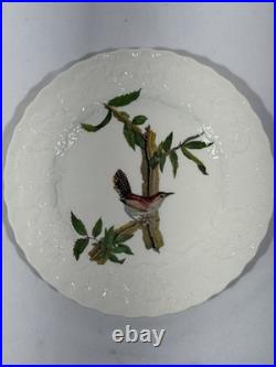 Vintage Alfred Meakin Made In England 12 Porcelain Bird Plates 8.5 Assorted
