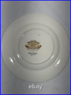 Vintage Alfred Meakin Made In England 12 Porcelain Bird Plates 8.5 Assorted