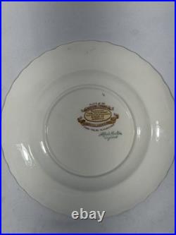 Vintage Alfred Meakin Made In England 12 Porcelain Bird Plates 8.5 Assorted