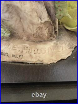 Vintage Bird Yellow Warbler Signed M. E. Moussalli