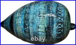 Vintage Bitossi Rimini Blu Ceramic Duck or Bird by Aldo Lonzi About 12 Long