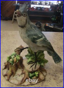 Vintage CAPODIMONTE Large Bird Figurine LIMITED EDITION 549 of 1000