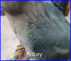 Vintage CAPODIMONTE Large Bird Figurine LIMITED EDITION 549 of 1000