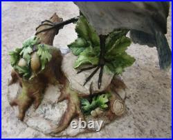 Vintage CAPODIMONTE Large Bird Figurine LIMITED EDITION 549 of 1000