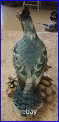 Vintage CAPODIMONTE Large Bird Figurine LIMITED EDITION 549 of 1000