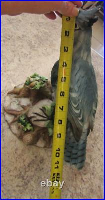 Vintage CAPODIMONTE Large Bird Figurine LIMITED EDITION 549 of 1000