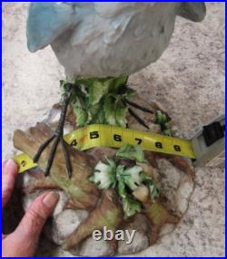 Vintage CAPODIMONTE Large Bird Figurine LIMITED EDITION 549 of 1000